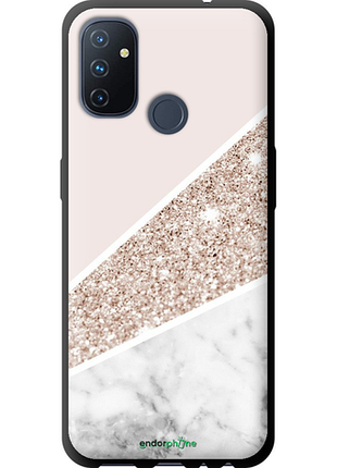 Чехол на oneplus nord n100 пастельный мрамор "4342b-2130-8094", чехол для телефона
