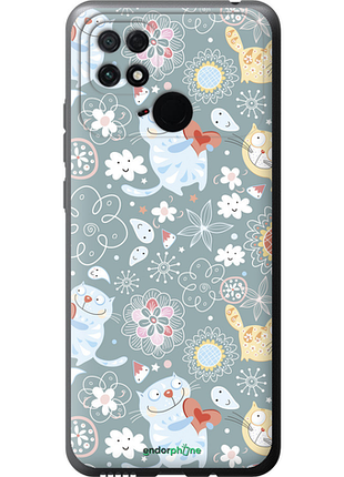 Чохол на xiaomi poco c40 кошенята v3 "1223u-2701-8094", чохол для телефона