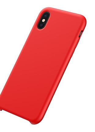 Чехол baseus для iphone x/xs original lsr red (wiapiphx-sl09) 2