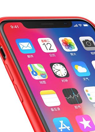 Чехол baseus для iphone x/xs original lsr red (wiapiphx-sl09) 5