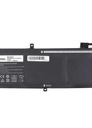 Аккумулятор powerplant для ноутбуков dell xps 15 9550 series (h5h20) 11.55v 4800mah