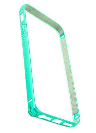 Бампер devia для iphone 5/5s/5se buckle curve green