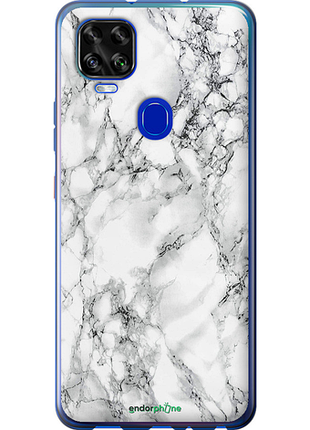 Чехол на zte blade v2020 мрамор белый "4480u-2529-8094", чехол для телефона
