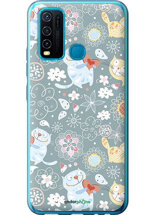 Чехол на vivo y50 котята v3 "1223u-1925-8094"
