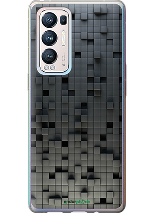 Чехол на oppo reno5 pro plus кубики "1061u-2243-8094", чехол для телефона