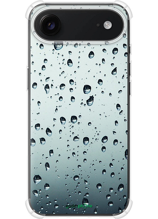 Чехол на iphone 17 air стекло в каплях "848sp-4032-8094", чехол для телефона