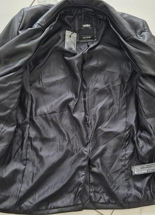 Пиджак женский искусственная кожа от pull &amp; bear 6