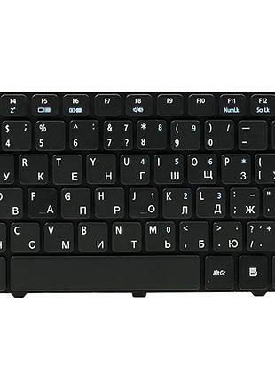 Клавиатура для ноутбука acer aspire 3810 черный, черный фрейм