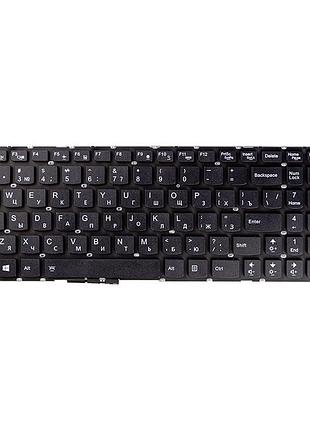 Клавiатура для ноутбука lenovo erazer y50, y50-70, ideapad u530 чорний
