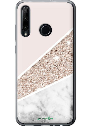 Чехол на huawei honor 20 lite пастельный мрамор "4342u-1832-8094", чехол для телефона
