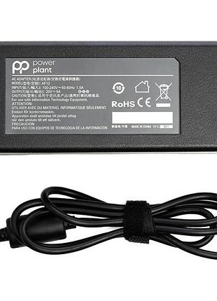 Блок питания для ноутбуков powerplant acer 220v, 20v 120w 6a (5.5*2.5)