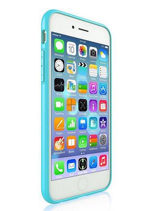 Чехол devia для iphone 6/6s hybrid turk blue 3