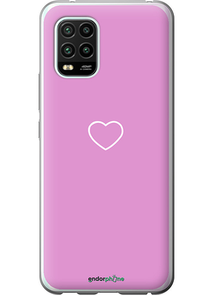 Чохол на xiaomi mi 10 lite серце 2 "4863u-1924-8094", чохол для телефона