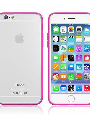 Чохол devia для iphone 6/6s hybrid rose pink