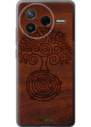 Чехол на xiaomi poco f7 pro узор дерева "4119u-4085-8094", чехол для телефона