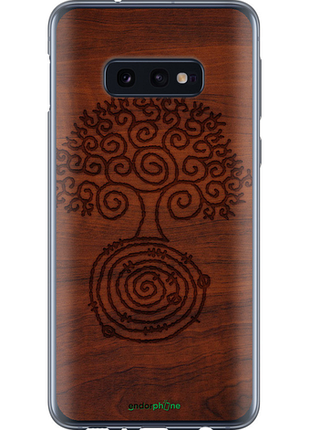 Чехол на samsung galaxy s10e узор дерева "4119u-1646-8094"