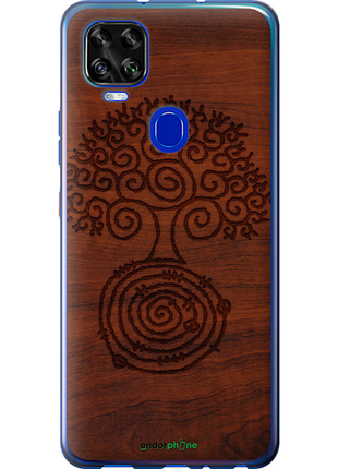 Чехол на zte blade v2020 узор дерева "4119u-2529-8094", чехол для телефона