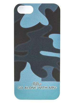 Чехол aru для iphone 5/5s/5se camoufladge grey