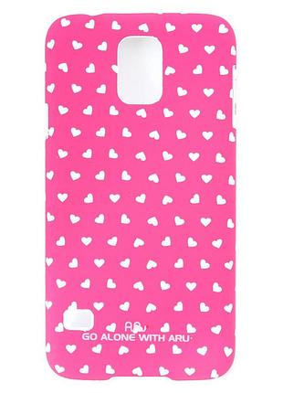 Чехол aru для samsung galaxy note 3 hearts rose