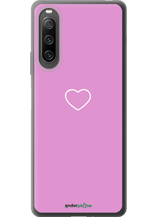 Чохол на sony xperia 10 iv серце 2 "4863u-2789-8094"