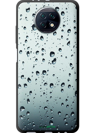 Чехол на xiaomi redmi note 9t стекло в каплях "848b-2261-8094", чехол для телефона, чехол для телефона, чехол для телефона
