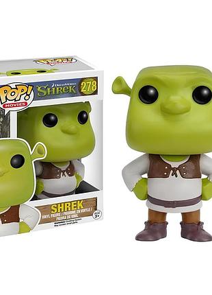 Фигурка funko pop shrek №278 — коллекционная виниловая статуэтка шрек в фирменной коробке для фанатов мультфильма