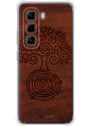 Чехол на infinix hot 50 pro 4g узор дерева "4119sp-3871-8094", чехол для телефона