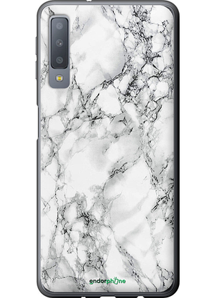 Чохол на samsung galaxy a7 (2018) a750f мармур білий "4480u-1582-8094"