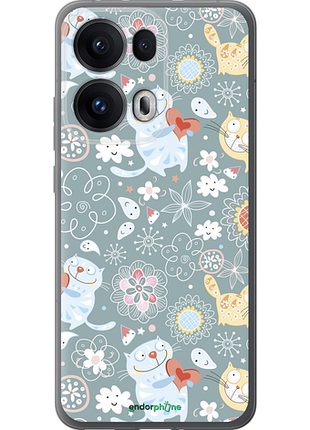 Чехол на oppo reno13 pro котята v3 "1223u-3943-8094"