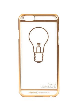 Чехол remax для iphone 6/6s insperation golden