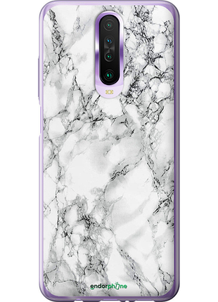 Чохол на xiaomi redmi k30 мармур білий "4480u-1836-8094", чохол для телефона
