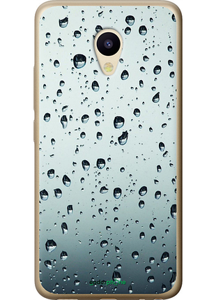 Чехол на meizu m5 стекло в каплях "848u-420-8094", чехол для телефона