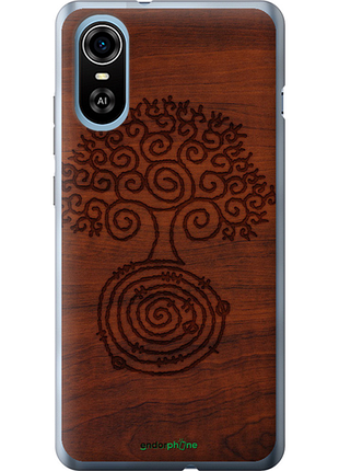 Чохол на zte blade a31 plus візерунок дерева "4119u-2637-8094", чохол для телефона