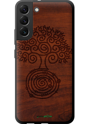 Чехол на samsung galaxy s22 plus узор дерева "4119b-2495-8094"