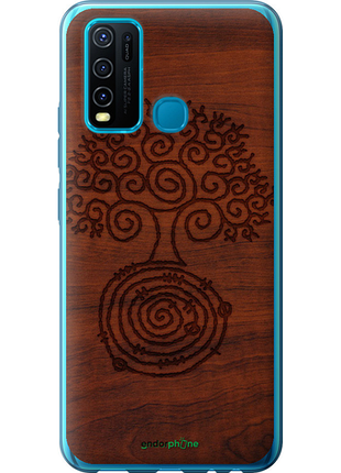Чохол на vivo y30 візерунок дерева "4119u-2154-8094", чохол для телефона