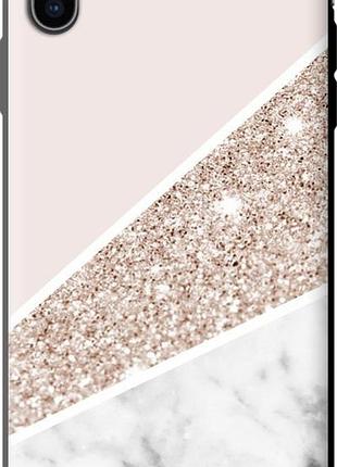 Чехол на iphone xs max пастельный мрамор "4342b-1557-8094", чехол для телефона