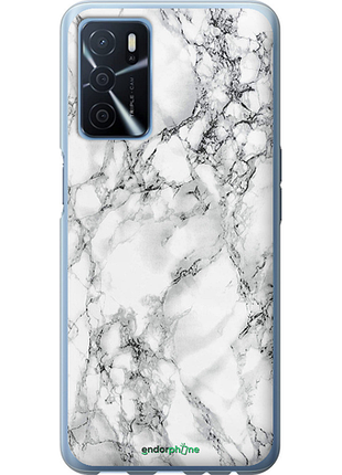 Чохол на oppo a54s мармур білий "4480u-3473-8094", чохол для телефона