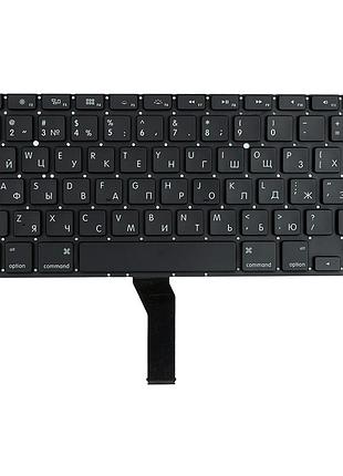 Клавіатура для ноутбука apple a1369, a1466 (macbook air 13.3") чорний, без фрейму