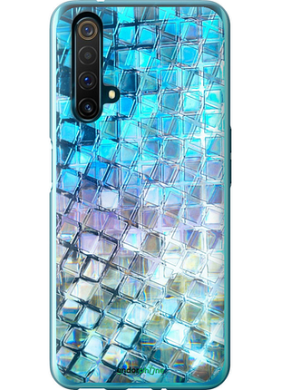 Чехол на realme x50 переливающаяся чешуя "227u-1894-8094", чехол для телефона