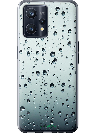 Чехол на realme 9 pro plus стекло в каплях "848u-2596-8094", чехол для телефона