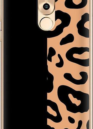 Чехол на huawei honor 6x пятна леопарда "4269u-460-8094"