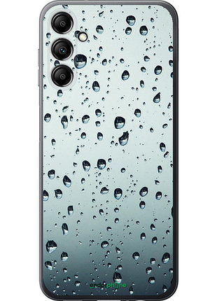 Чехол на samsung galaxy a14 a145f стекло в каплях "848u-2937-8094", чехол для телефона
