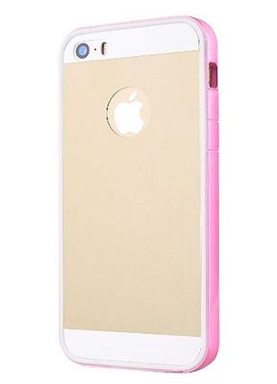 Чехол vouni для iphone 5/5s/5se combination pink