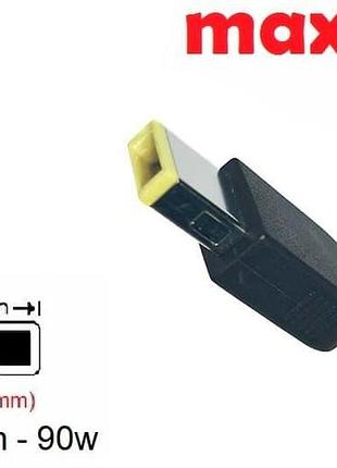 Dc кабель до блоку живлення square tip 11.0x4.5mm (+pin) (8a) (1.2m) (a class) 1 день гар.