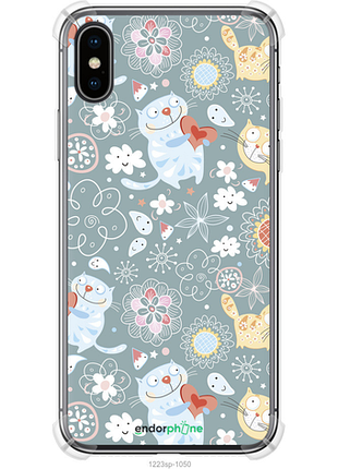 Чехол на iphone x котята v3 "1223sp-1050-8094", чехол для телефона