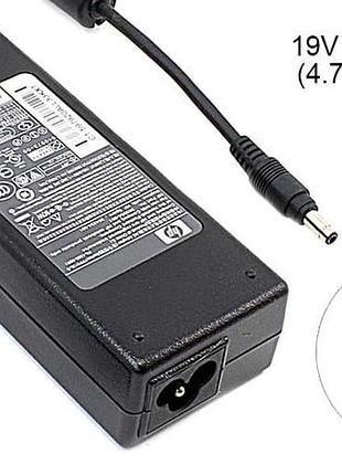 Блок живлення до ноутбука hp 19v 4.74a 90w 4.8x1.7 (4.75+4.2)x1.6mm (bullet) (як оригінал) 1 день гар.