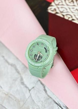 Наручные часы sanda 6005 green 4