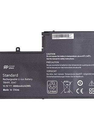 Акумулятор powerplant для ноутбуків dell inspiron 15 5547 (trhff) 11.1v 3800mah