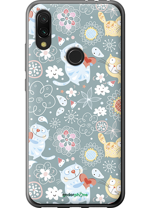 Чехол на xiaomi redmi 7 котята v3 "1223u-1669-8094", чехол для телефона