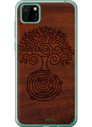 Чехол на huawei y5p узор дерева "4119u-1936-8094", чехол для телефона